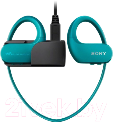 Наушники-плеер Sony NW-WS414L (голубой)