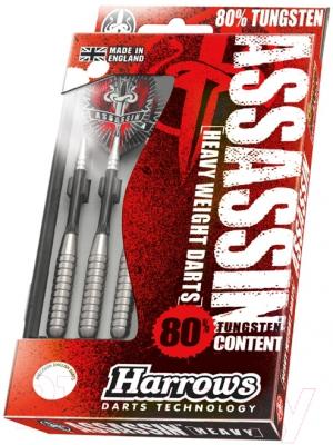 Набор дротиков для дартса Harrows Assassin 80% 3x36gR W80 / 4744