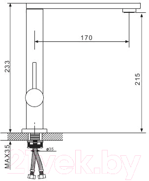 Смеситель Gappo G1052-6