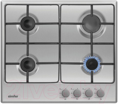 

Газовая варочная панель Simfer, H60V40M411