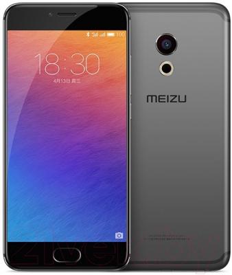 Смартфон Meizu Pro 6 (32GB, серый/черный)