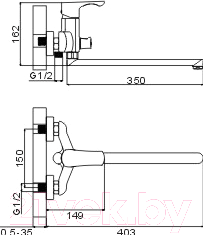 Смеситель Gappo G2211