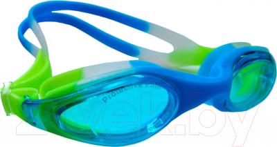 Очки для плавания Sabriasport G891 (голубой/желтый)