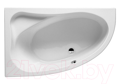 Ванна акриловая Riho Lyra 140 R / BA65005 (без ножек)