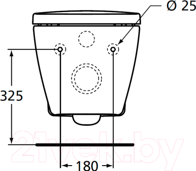 Купить Унитаз подвесной Ideal Standard Connect E803501  