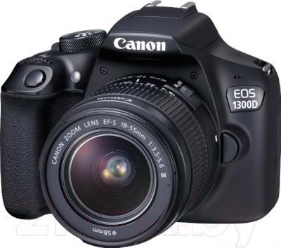 Зеркальный фотоаппарат Canon EOS 1300D Kit EF-S 18-55mm IS (1160C036AA)
