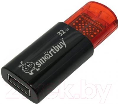 Usb flash накопитель SmartBuy Click 32Gb Black (SB32GBCL-K)