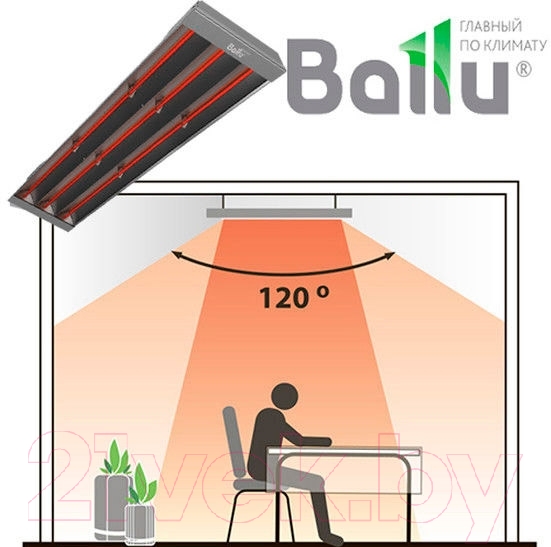 Инфракрасный обогреватель Ballu BIH-T-6.0