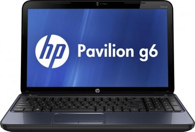 Ноутбук HP Pavilion g6-2333er (D3D87EA) - фронтальный вид