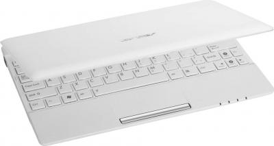 Ноутбук Asus Eee PC 1025C-WHI002B - полуоткрытый
