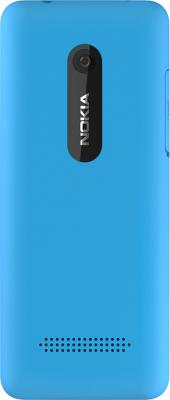 Мобильный телефон Nokia Asha 206 (Cyan) - задняя панель