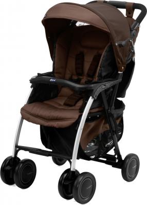 Детская прогулочная коляска Chicco Simplicity Plus (коричневый) - общий вид