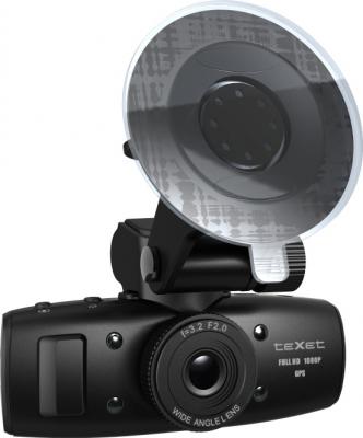 Автомобильный видеорегистратор Texet DVR-601FHD Black - общий вид