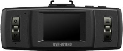 Автомобильный видеорегистратор Texet DVR-701FHD Black - дисплей