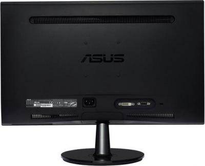 Монитор Asus VS208DR - вид сзади