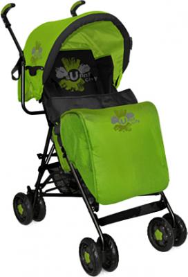 Детская прогулочная коляска Bertoni Sun (Black-Green Sunny City) - чехол для ног