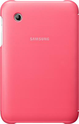 Чехол для планшета Samsung TAB 2 7.0/P3100 Berry Pink - вид сзади