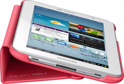 Чехол для планшета Samsung TAB 2 7.0/P3100 Berry Pink - вид сбоку