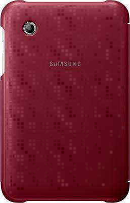 Чехол для планшета Samsung TAB 2 7.0/P3100 Garnet Red - вид сзади