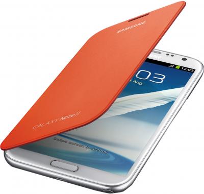 Чехол-книжка Samsung Cover N7100 Orange - общий вид