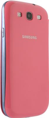 Чехол-книжка Samsung Flip Cover i9300 Pink - общий вид