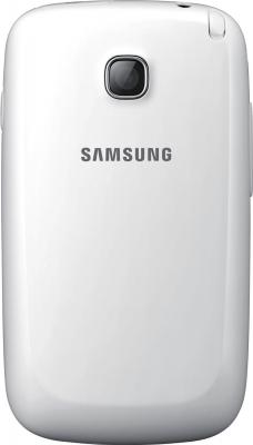 Мобильный телефон Samsung Champ Neo Duos / C3262 (белый) - задняя панель