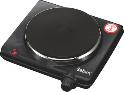 Электрическая настольная плита Saturn ST-EC0180 Black - общий вид