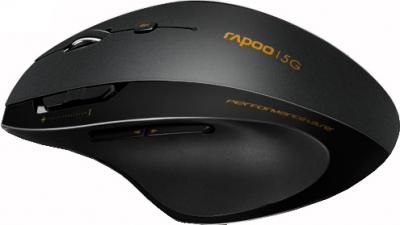 Мышь Rapoo 7800P Black - вид сбоку
