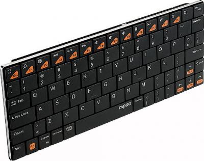 Клавиатура Rapoo E6300 (черный) - вид сбоку