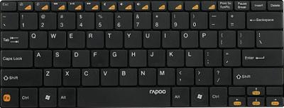 Клавиатура Rapoo E6100 (черный) - вид спереди