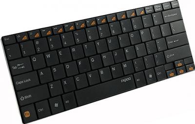 Клавиатура Rapoo E6100 (черный) - вид сбоку