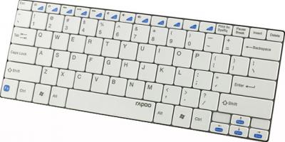 Клавиатура Rapoo E6100 White - вид сбоку