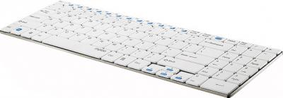 Клавиатура Rapoo E9070 (белый) - вид сбоку