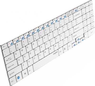 Клавиатура Rapoo E9070 (белый) - вид сбоку
