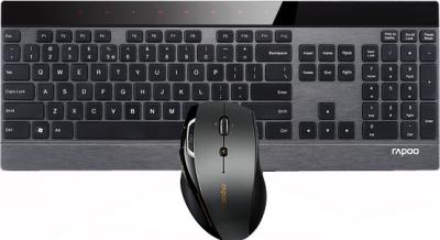 Клавиатура+мышь Rapoo 8900P Black - вид сверху