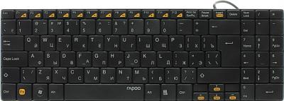 Клавиатура Rapoo N7200 (черный) - вид спереди
