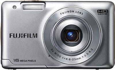 Компактный фотоаппарат Fujifilm FinePix JX550 Silver - вид спереди