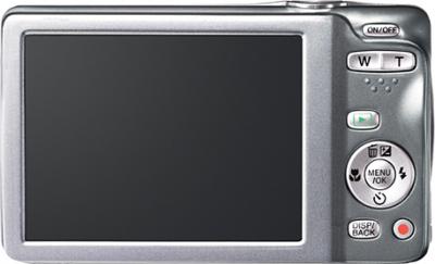 Компактный фотоаппарат Fujifilm FinePix JX550 Silver - вид сзади
