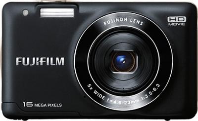 Компактный фотоаппарат Fujifilm FinePix JX550 Black - вид спереди