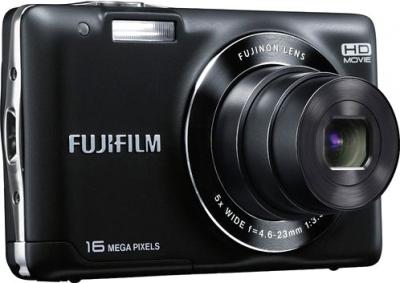 Компактный фотоаппарат Fujifilm FinePix JX580 Black - общий вид