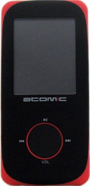 MP3-плеер Atomic S-150 (4Gb) Black-Red - общий вид