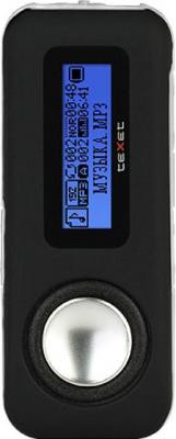 MP3-плеер Texet T-279 (4Gb) Black - вид спереди