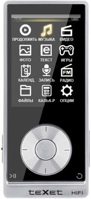 MP3-плеер Texet T-489 (4GB, черный) - общий вид