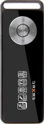MP3-плеер Texet T-11 (4GB) Black - вид спереди