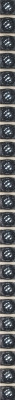 Бордюр Керамин Бисер 5 (246x9.27, черный)