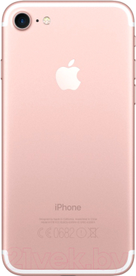 Смартфон Apple iPhone 7 128GB / MN952 (розовое золото)