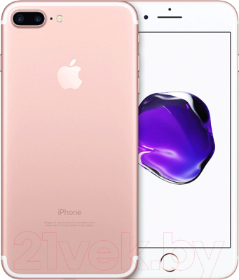 Смартфон Apple iPhone 7 Plus 128GB / MN4U2 (розовое золото)