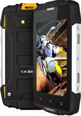 Смартфон Texet TM-4083 (черный/желтый)