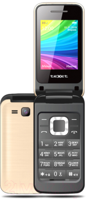 Мобильный телефон Texet TM-204 (бежевый)