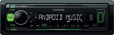 Бездисковая автомагнитола Kenwood KMM-102GY